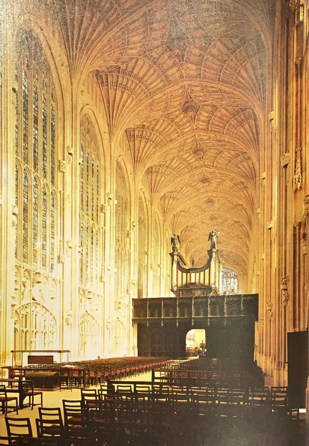 ing\'s College Chapel Cambridge begun in 1446